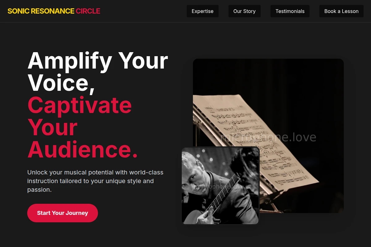 Preset Music Lesson