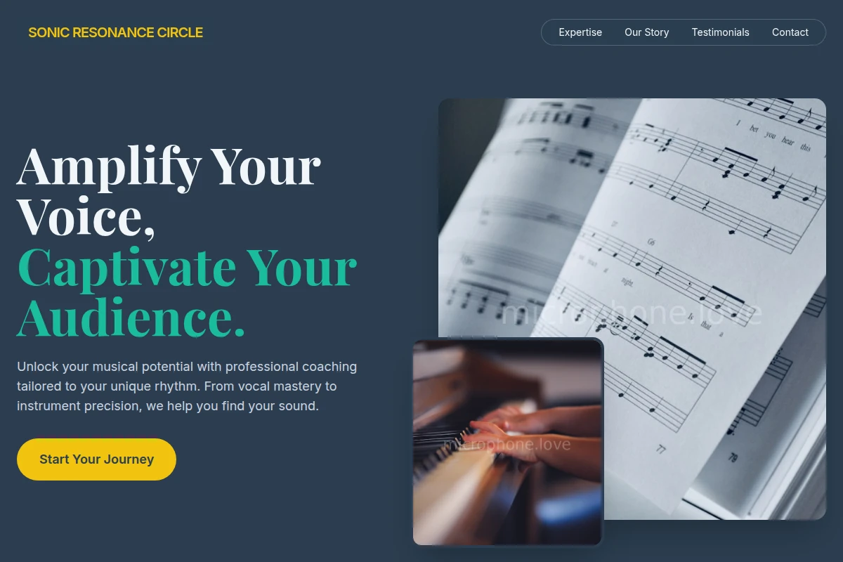 Harmonic Music Lesson