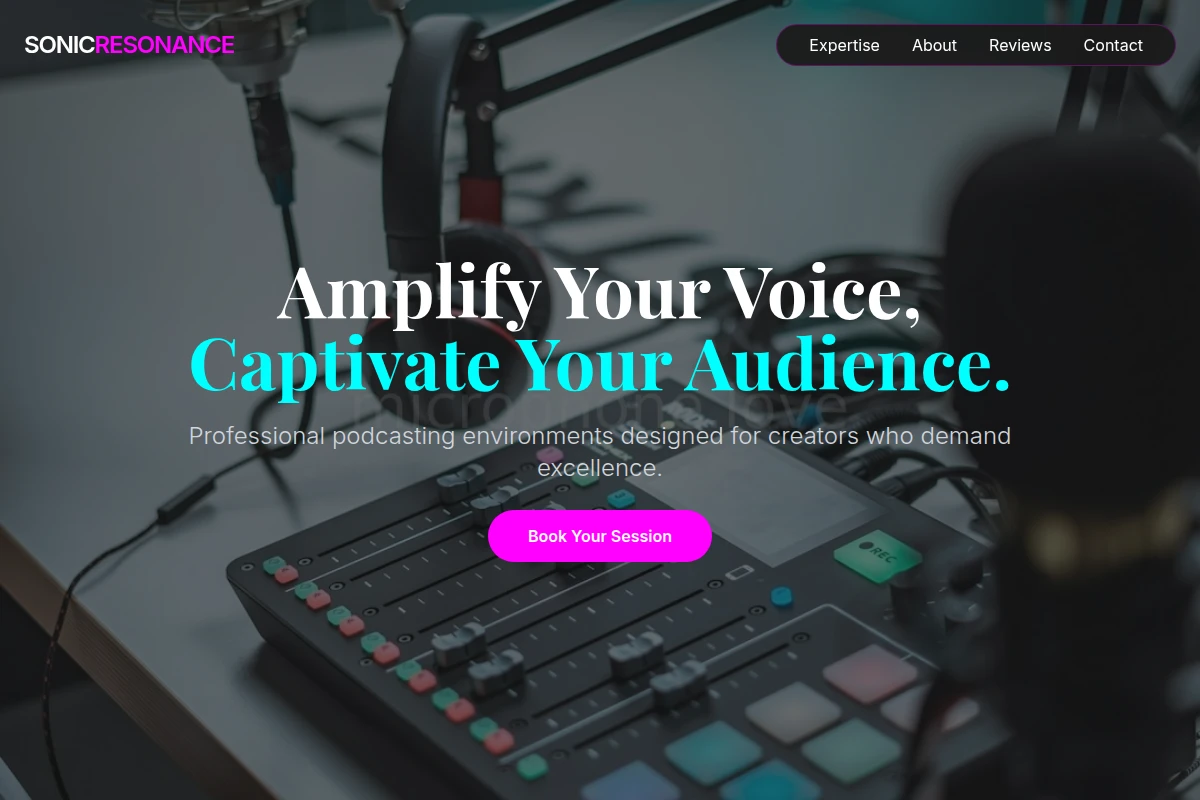 Harmonic Podcast Studio