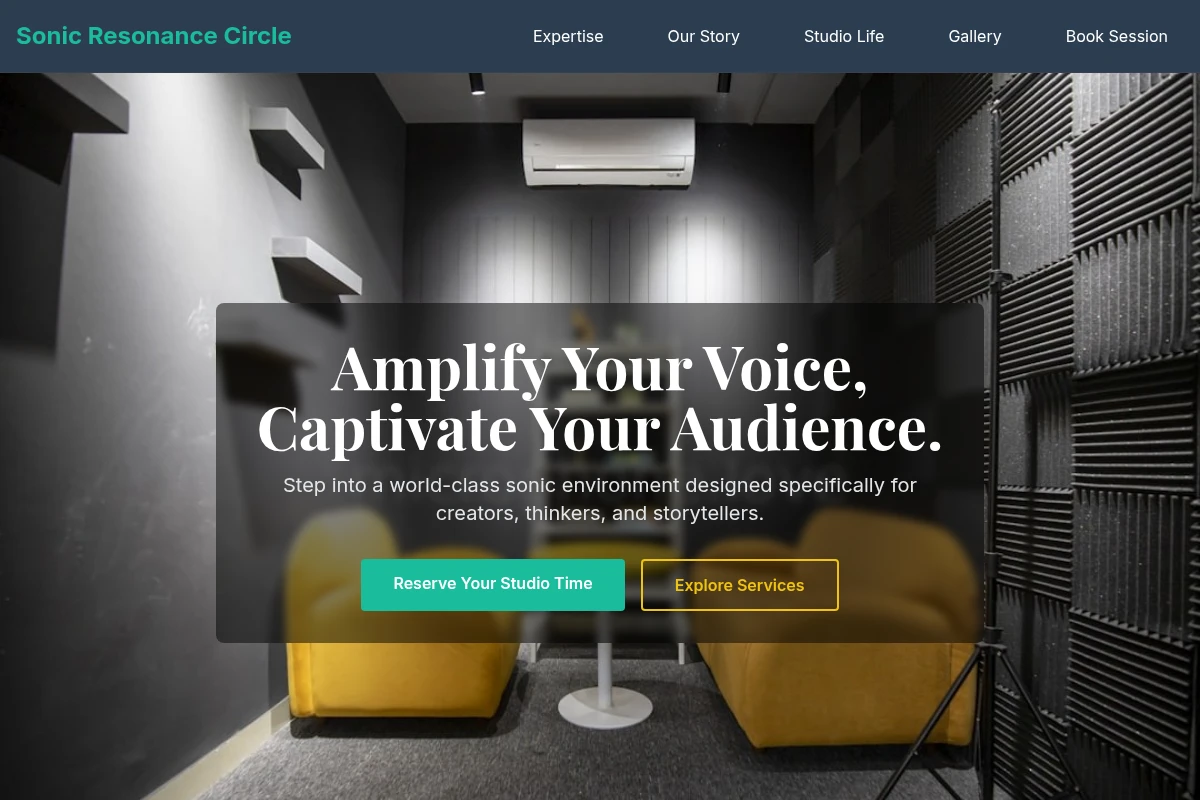 Preset Podcast Studio