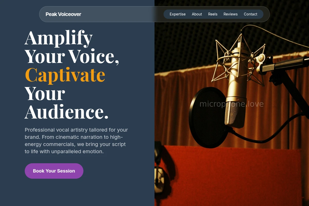 Peak Voiceover